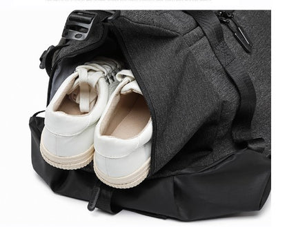 Multi-functional gym bag